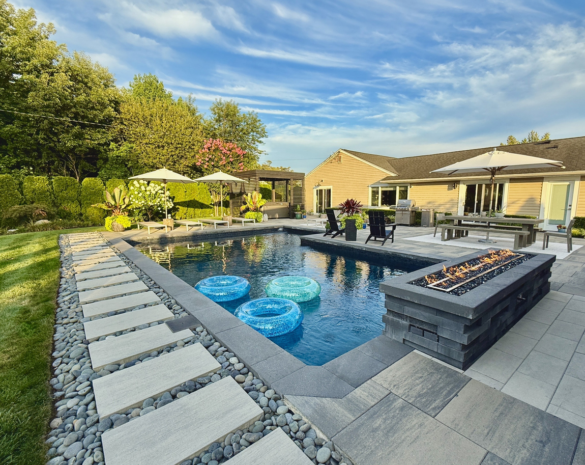 Pool Deck concrete installation in Pittsburgh